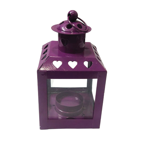 Iron Handicraft Candle Lantern 