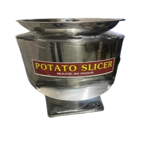 Potato Slicer Machine - Premium Spiral Design, Stainless Steel , Easy To Use Plastic Handle , Optimum Quality