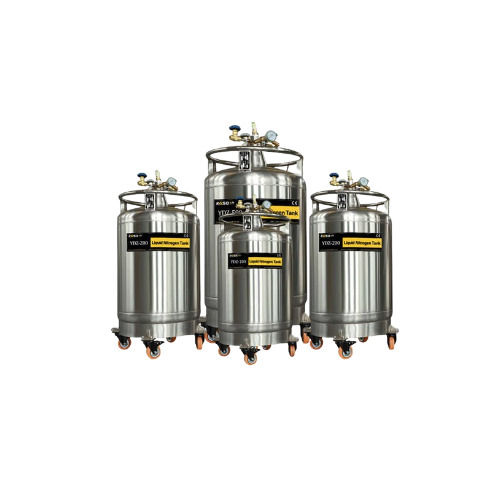 Brazil Stainless Steel Self Pressurized Liquid Nitrogen Tank Equipped with Double Safety Valve