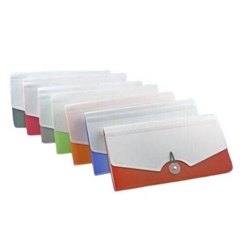 Two Color Expanding File Folder