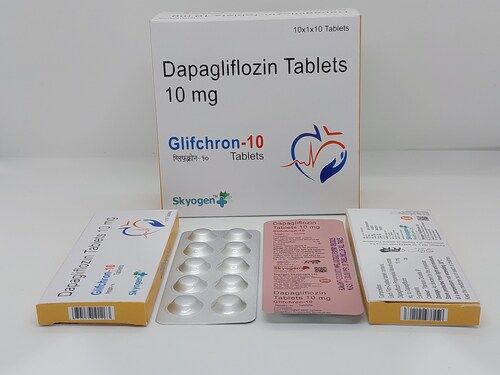 Dapagliflozin 10 MG Tablets 10x1x10 Tablets Pack