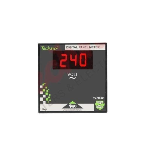 LED Digital Premium Design Single Phase Panel Voltmeter