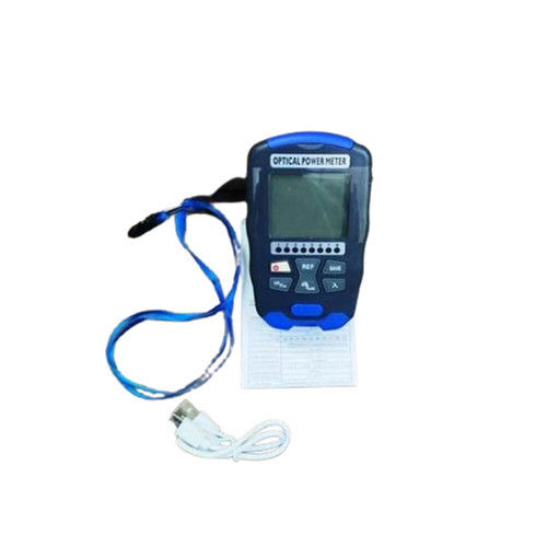 Optical Power Meter - Rugged Lightweight Design, 500 Results Internal Storage, Large LCD Screen, Universal 2.5mm Connector, LED Light for Dark Environments