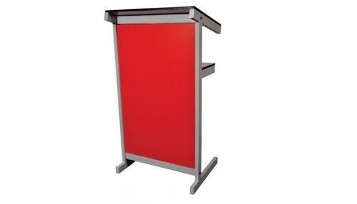 Steel Rectangle Shape Poduim Stand