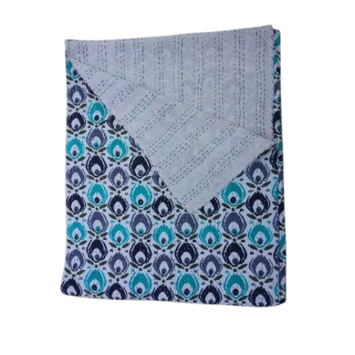 Handmade Cotton Bed Sheet - 100% Cotton, Full Size, Multicolor Patchwork Design | Soft, Shrink Resistant, Easy to Clean, Ideal for Home and Hotels