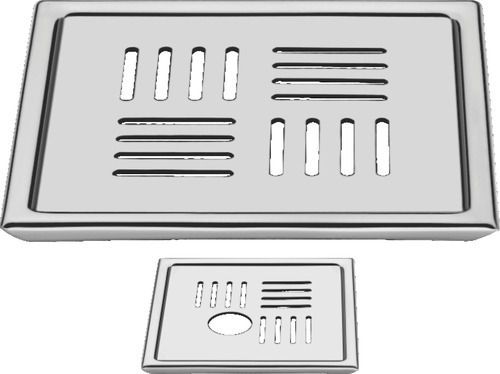 Stainless Steel Rectangular Shape Floor Drain