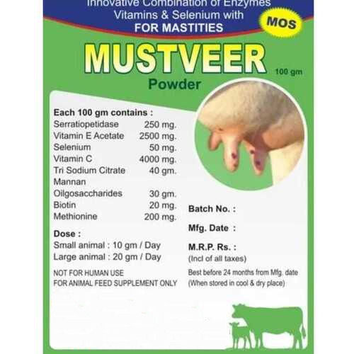 Veterinary Powder For Cattle Feed