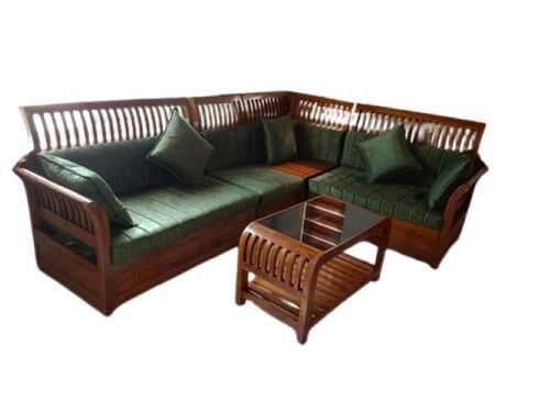Crack Free Wooden Sofa Set
