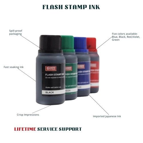 Shree Flash Stamp Ink 1 Litre Pack