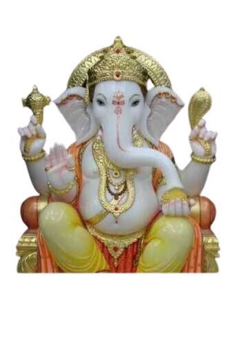 Ganesh Marble Moorti Statue