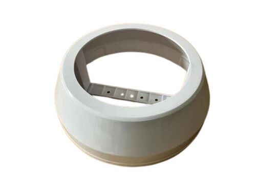 Round Shape White Color Speaker Back Box