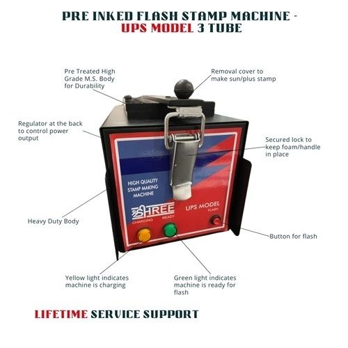 Heavy Duty Automatic Electric Stamp Flash Machine