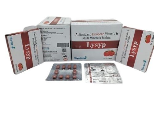 Lycopene Multivitamin Multimineral Tablets 10x1x10 Tablets Pack