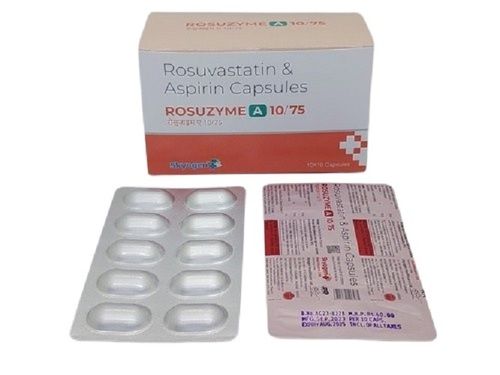 Rosuvastatin Calcium IP 10MG Aspirin IP 75MG Capsules