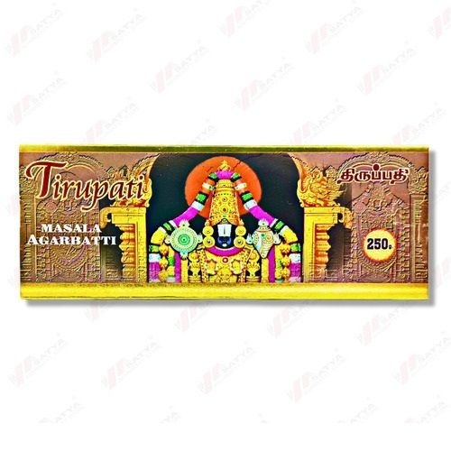 Tirupati Masala Agarbatti 250 Gram Pack
