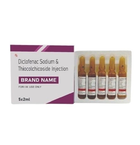 Diclofenac Sodium and Thiocolchicoside Injection 5x2ml Pack