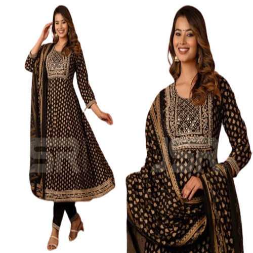 Printed Fancy Soft Cotton Ladies Suit