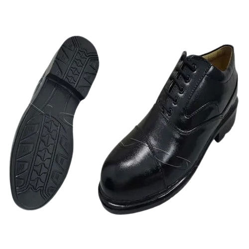 Black Color Soft Leather Material Farrel Oxford Shoes