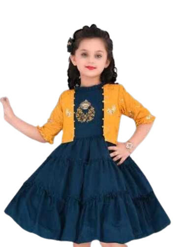 Designer Two Piece Girls Frocks