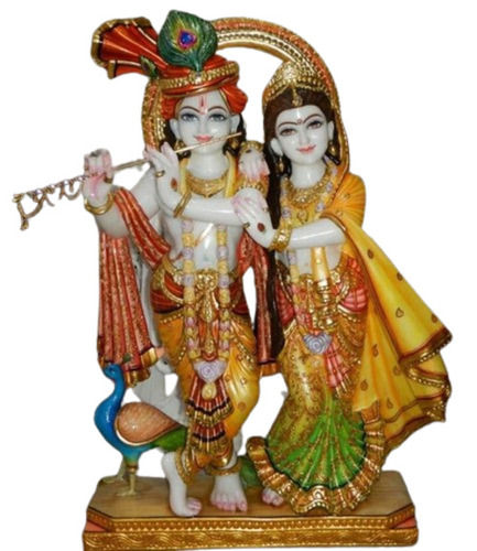 Marble Radha Krishna Statute