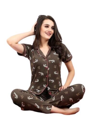 Cotton Premium Design Ladies Night Suit