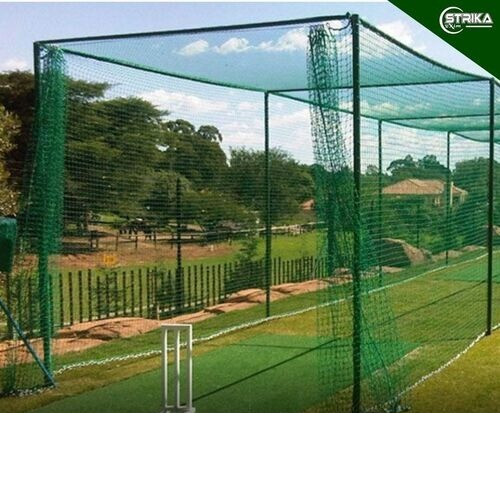 2.5 MM Green Cricket Practice Nets - Nylon / HDPE, Waterproof & UV Protected, Lightweight with 44 mm Mesh for Indoor/Outdoor Use