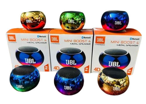 Multi Color Round Shape Portable Bluetooth Speaker