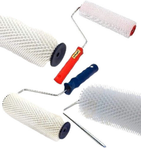 Professional Spike Rollers with Plastic Handle