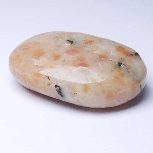 Avika Natural Energized Sun Stone Massage Palm Stone