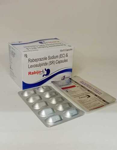 Rabijo-L Rabeprazole Levosulpiride Capsules 10x10 Capsules Pack