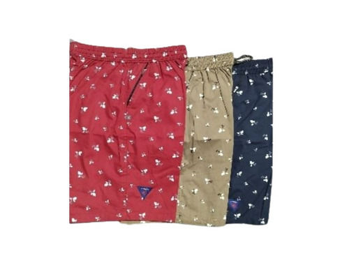 Skin Friendliness Mens Printed Half Pants