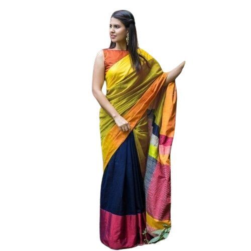 Easy Wash And Shrink Resistant Handloom Silk Saree