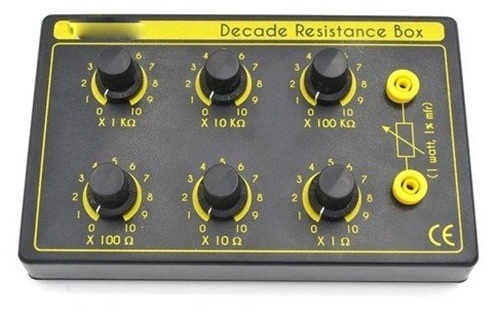 Decade Resistance Box - Color: Multi Color