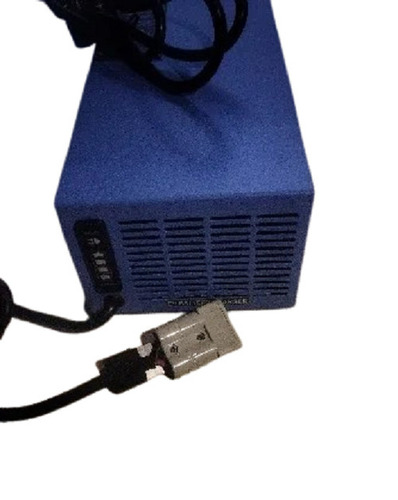 Electric Vehicle Battery Charger - Polished Metal Finish, High Strength Blue Design | Shock & Heat Resistant, Easy to Operate, High Efficiency, Suitable for Acid Lead Batteries