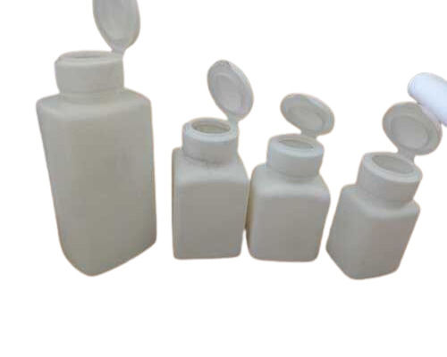 White Screw Cap Capsule Container