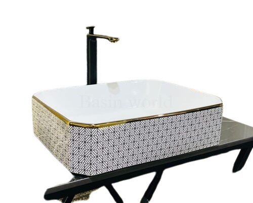 Rectangular High Quality Ceramic Wash Basin