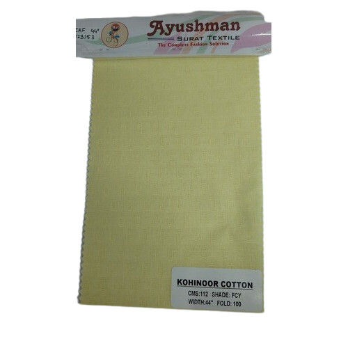 Kohinoor Cotton Shirting Fabric For Men