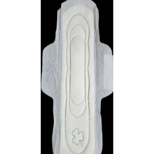 Winged Cotton Sanitary Napkins Color White