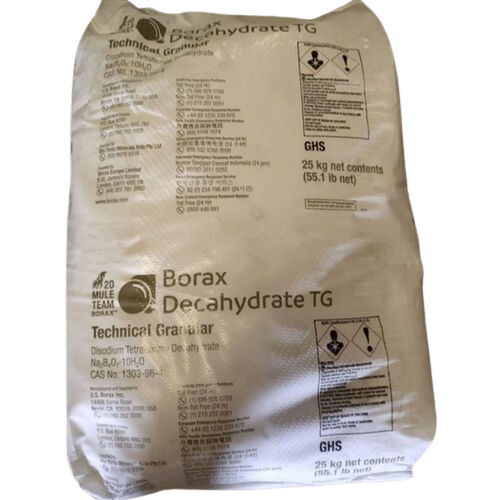 Cleaning Agent & Food Powder Borax Decahydrate Technical Granular