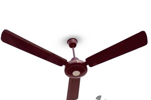 Brown Color Three Blades Ceiling Fan For Home