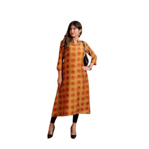 Muslin Silk Kurtis - Color: Multicolor