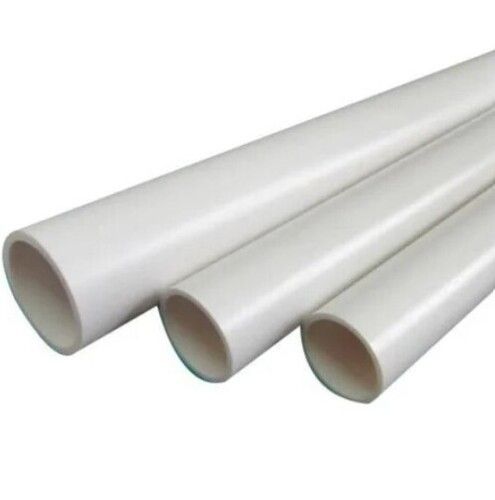 White Color Round Shape Pvc Conduit Pipes