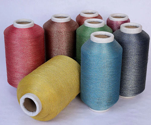 Blue Plain Multi Color Cotton Zari Thread, For Textile Industry at Rs  60/pack in Surat