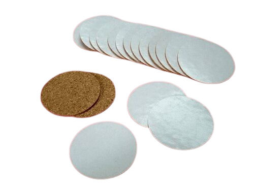 Silver Laminated Cork Wads