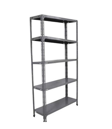 Floor Mounted Heavy-Duty Polished Finish Supermarket Shelving Racks For Display Groceries