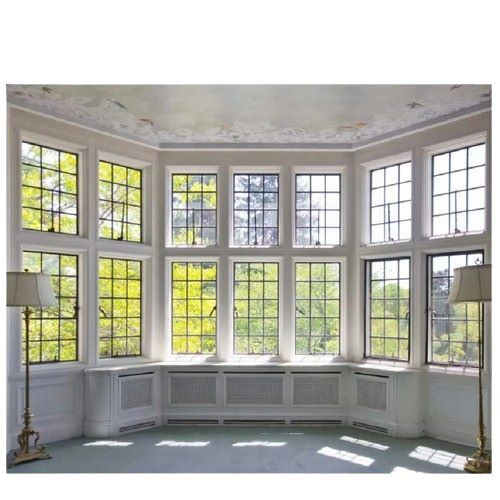 Anti Corrosive And Durable UPVC Bay Windows