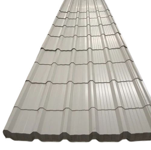 Rectangular Shape Colour Coated Roofing Sheet For Residential And Commercial