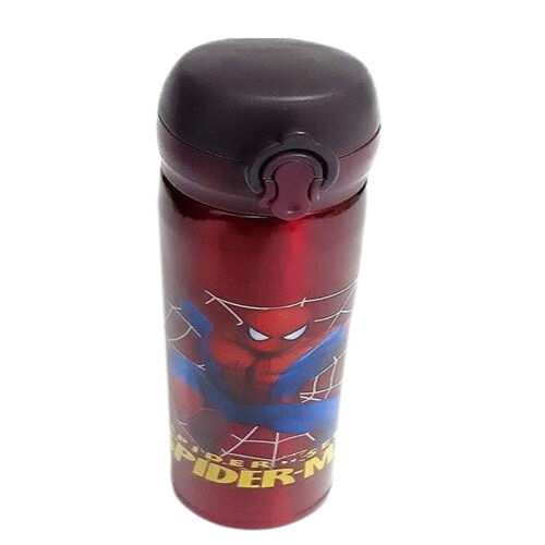 KARAKSH Stainless Steel Cute Spiderman Water Flask