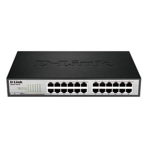 D-Link DGS-1024C 24-Port Gigabit Unmanaged Desktop/Rackmount Switch