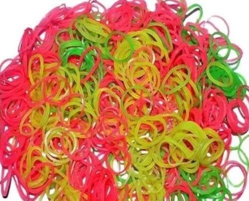 Multi Color Round Shape Nylon Rubber Band